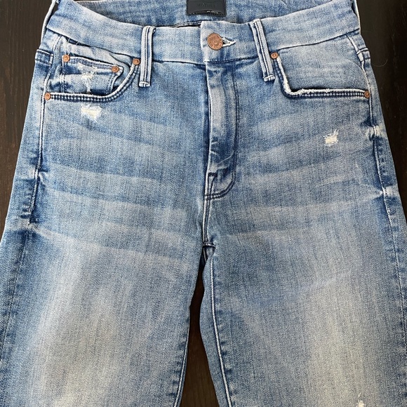 MOTHER The Looker Ankle Step Fray Size 24 Color Where’s the Smoke. - Picture 8 of 10